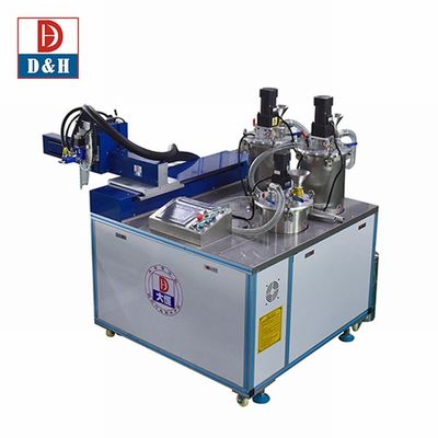 Stable 3 Axis Automatic AB Glue Potting Machine Conveyor Robot LED Lamp PU Silicone Resin Dispensing and AB Filling Machine