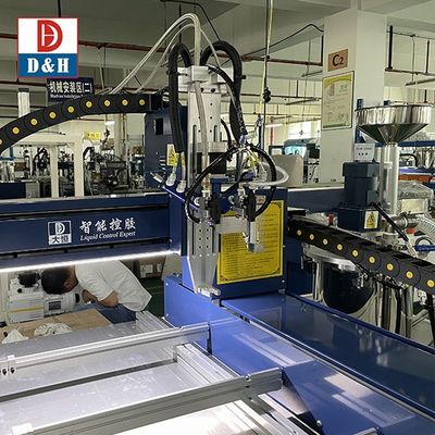 PLC Controlled Three Axis Silicone LED Glue Dispenser for High Precision Production