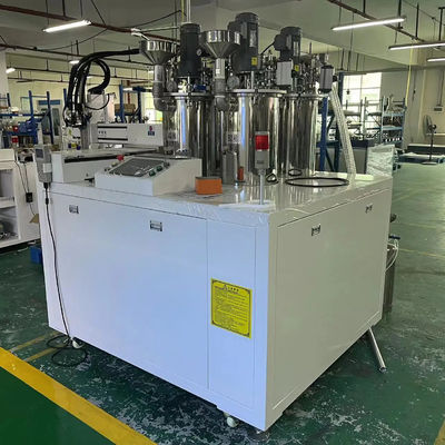 AB Epoxy Mixing Stirring Made Easy 2 Components Potting Machine with Screw Dispenser