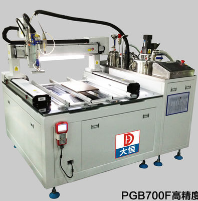Metering Pump Gear Pump or D H Patented Plunger Pump Automatic Epoxy AB Glue Doming Machine