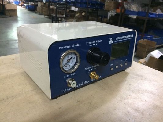 High Viscosity Adhesive Dispensing Machine in Polywood Case Packaging with LCD Display