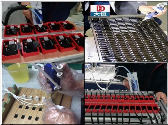 Mini Glue Pasting Machine High Viscosity Adhesive Dispensing with 230V/380V Voltage