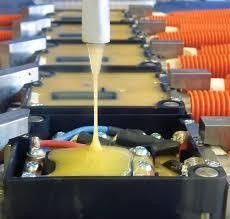 Static or Dynamic Vacuum Potting System for AB Component Adhesive Mixing Precision /-1%