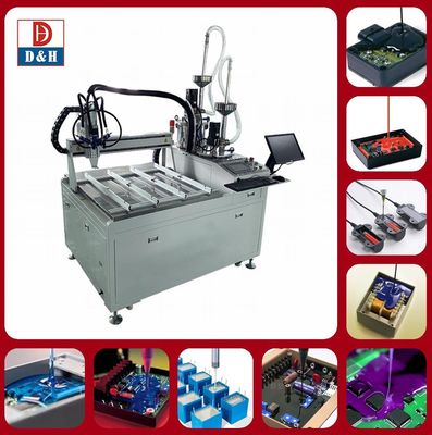 Automatic  2 component potting dispensing dosing Glue Dispenser Casting System