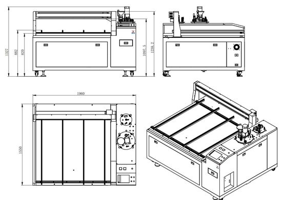 AB Adhesive Sealant Mixing System Potting Filling machine 2 component  Dispensing Machine AB Glue Mixer Dispenser