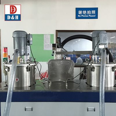 Daheng 3 Axis 2K AB Glue Two Component Epoxy Mixer Dispenser with 10L Tank Compacitor