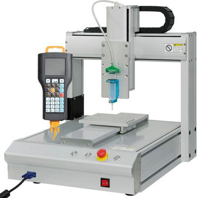 Line Moving Track Glue Dispenser with High Speed and Precision Repetition of /-0.02mm