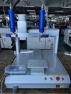 3 axis automatic desktop dispenser liquid syringe glue dispensing robot portable glue applicator