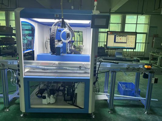 Camera-Guided Automatic Gluing Machine for AB Glue and Polyurethane Resin Dispensing