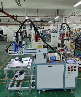 Automatic 2 component 2 part AB Silicone Epoxy Resin Urethane Resin Meter Mix Dispensing Machine Robot Price
