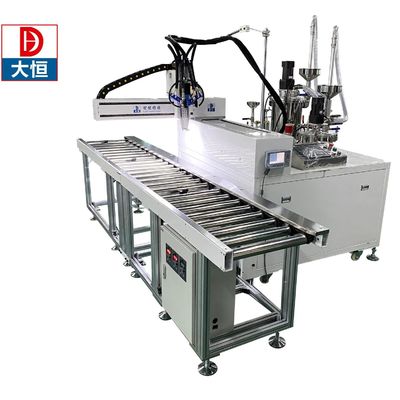 Potting Machine for Potting XYZ Resin and Hardener AB Glue 700x700x100mm Working Area