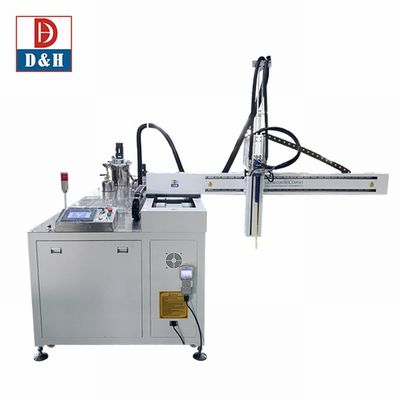 2 part polyurethane machine for filtration bonding epoxies dispensing dosing machine Filter end lid potting automation