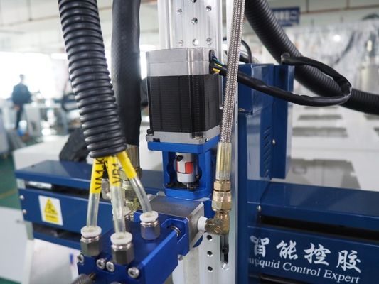 L1640mm*W750*H1900 Epoxy Glue Dispenser with Gear Pump or D H Patented Plunger Pump