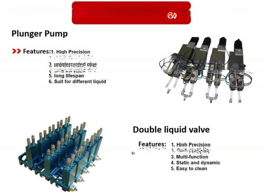 Polywood Case AB Glue Two Part Component Dispensing Robot for Electronics Packaging Type