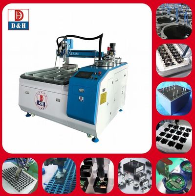 Dynamic/Static Mixing Industrial Glue Dispenser with PLC Touch Screen Control System