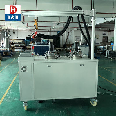 Double Cylinder Plunger Pump 2K DOS Manually Epoxy Glue Dispenser AB Glue Dosage Machine