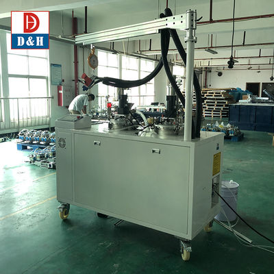 Double Cylinder Plunger Pump 2K DOS Manually Epoxy Glue Dispenser AB Glue Dosage Machine