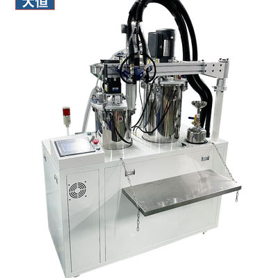 vacuum degas potting for impregnation ab component potting machine for power supply junction box