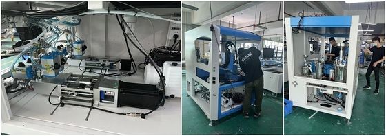 CCD AB Component glue dispensing metering machine CCD visual AB potting machine CCD 2-component glue dispensing machine