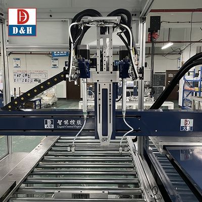 Automatic 2 component 2 part AB Silicone Epoxy Resin Urethane Resin Meter Mix Dispensing Machine Robot Price