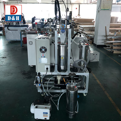 Semi-automatic glue dispenser A B mixed Doming liquid glue distribution for epoxy resin