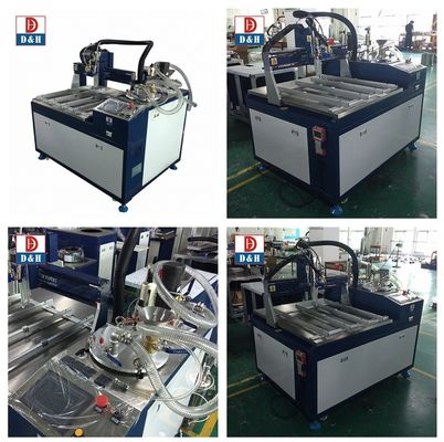 LED Module Display Automatic Glue Mixing Potting Machine with Out-Gluing Rate 5-66g/5s
