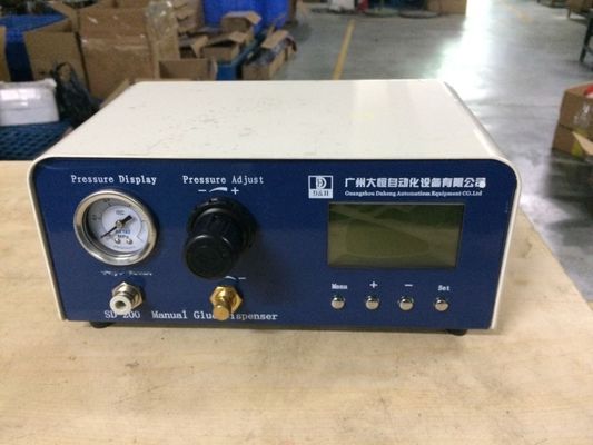 High Viscosity Adhesive Dispensing Machine in Polywood Case Packaging with LCD Display