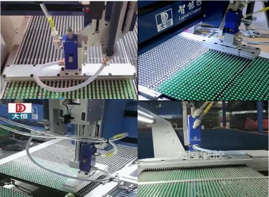 High efficiency epoxy resin dispenser machine two-component adhesive coating mixing dispensing 10/1 ab glue filling machine