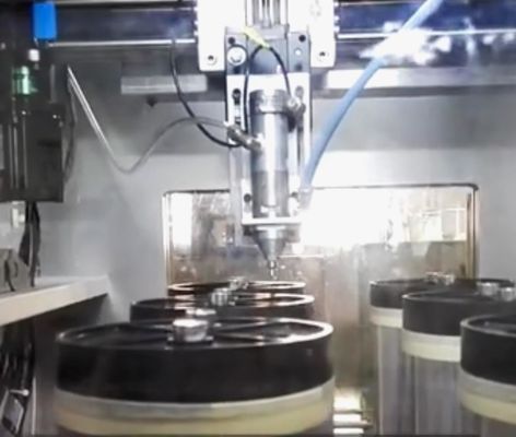 High Voltage Vacuum Epoxy Filling Machine for AB Potting in Electronic Components