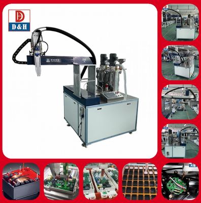 60L Vacuum Tank Automatic Glue Dispenser for PCB 220V Epoxy Resin Dispensing Machine