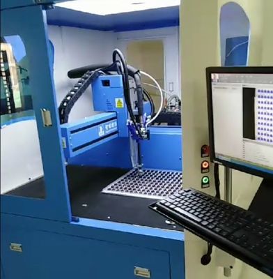 XYZ Platform Moving System Automatic Epoxy Resin Dispensing Machine for SMT Field