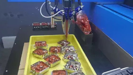 Self-Cleaning CCD Visual Two Component Glue Dispensing Potting Metering Machine