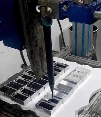 Self-Cleaning CCD Visual Two Component Glue Dispensing Potting Metering Machine